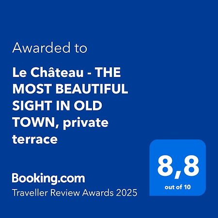 Le Chateau - The Most Beautiful Sight In Old Town, Private Terrace Nice Eksteriør billede