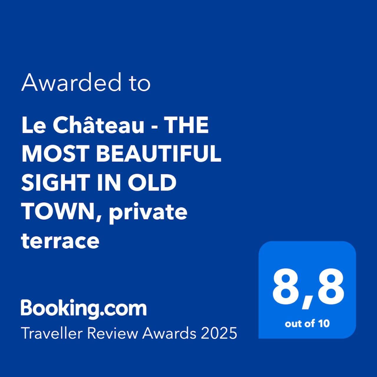 Le Chateau - The Most Beautiful Sight In Old Town, Private Terrace Nice Eksteriør billede