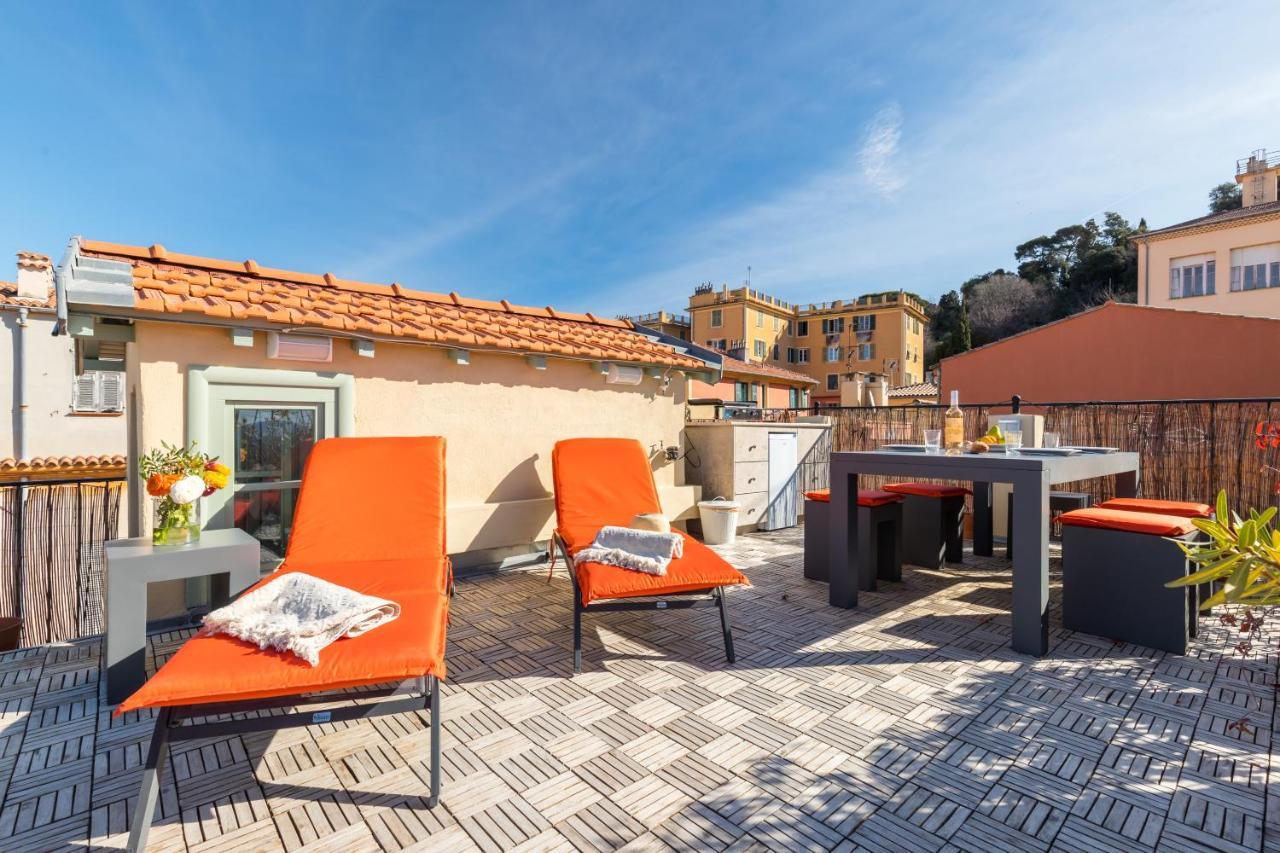 Le Chateau - The Most Beautiful Sight In Old Town, Private Terrace Nice Eksteriør billede