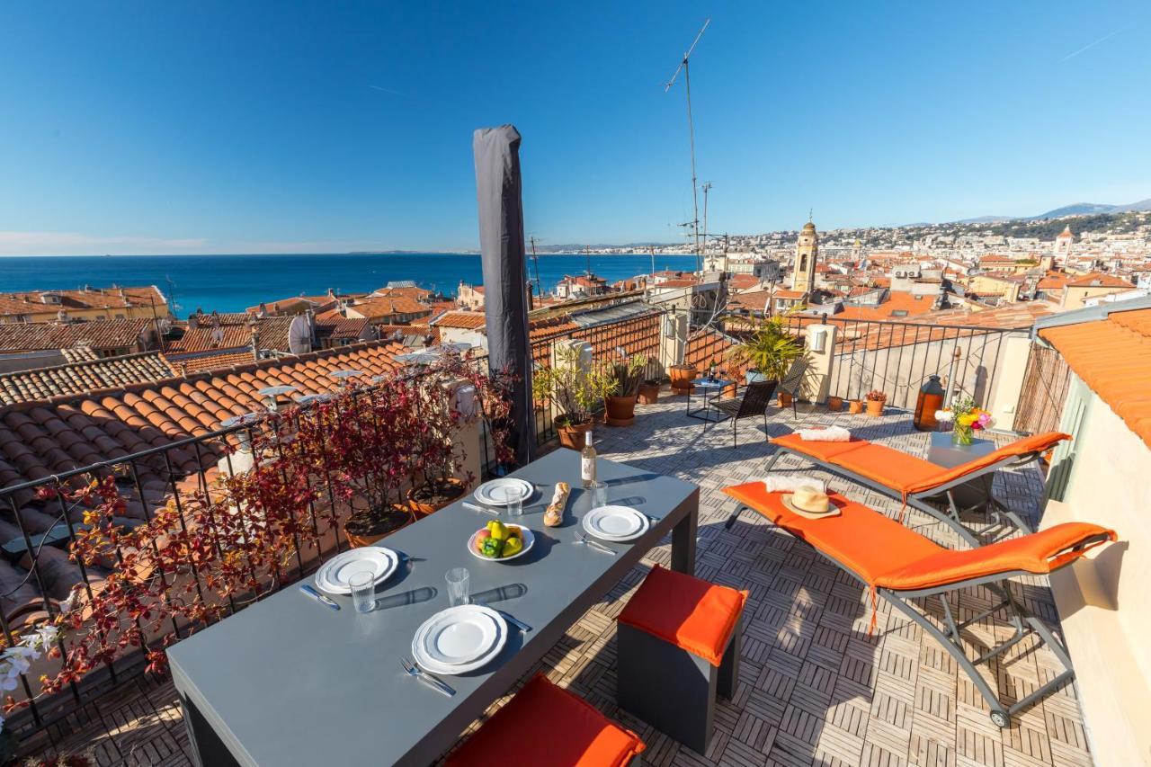 Le Chateau - The Most Beautiful Sight In Old Town, Private Terrace Nice Eksteriør billede