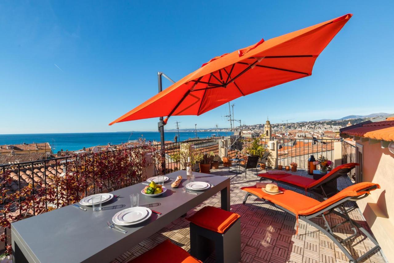 Le Chateau - The Most Beautiful Sight In Old Town, Private Terrace Nice Eksteriør billede