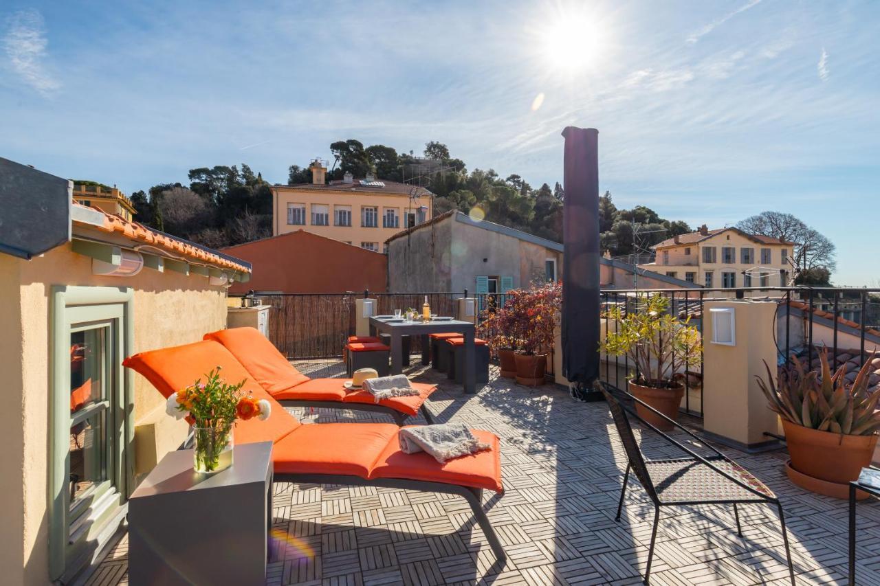 Le Chateau - The Most Beautiful Sight In Old Town, Private Terrace Nice Eksteriør billede