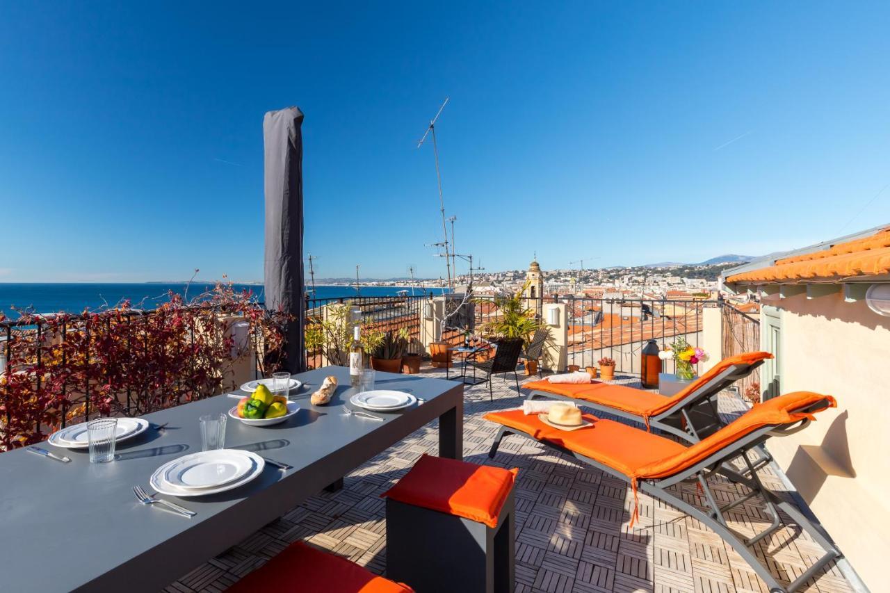 Le Chateau - The Most Beautiful Sight In Old Town, Private Terrace Nice Eksteriør billede