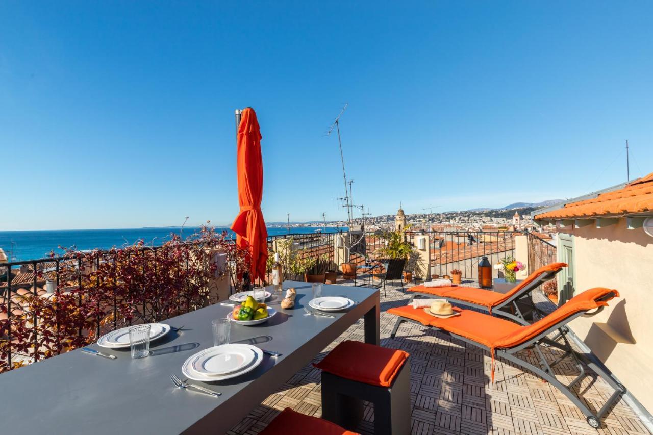 Le Chateau - The Most Beautiful Sight In Old Town, Private Terrace Nice Eksteriør billede