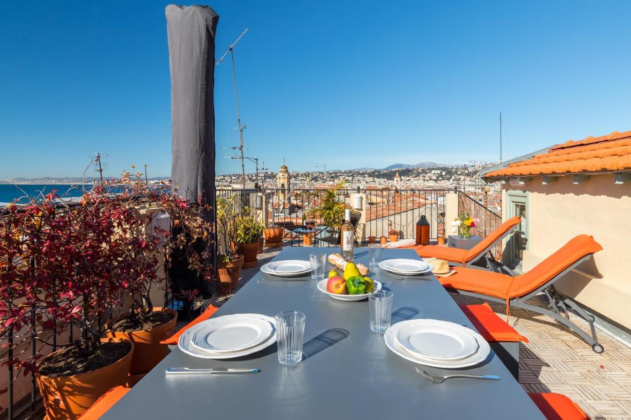 Le Chateau - The Most Beautiful Sight In Old Town, Private Terrace Nice Eksteriør billede